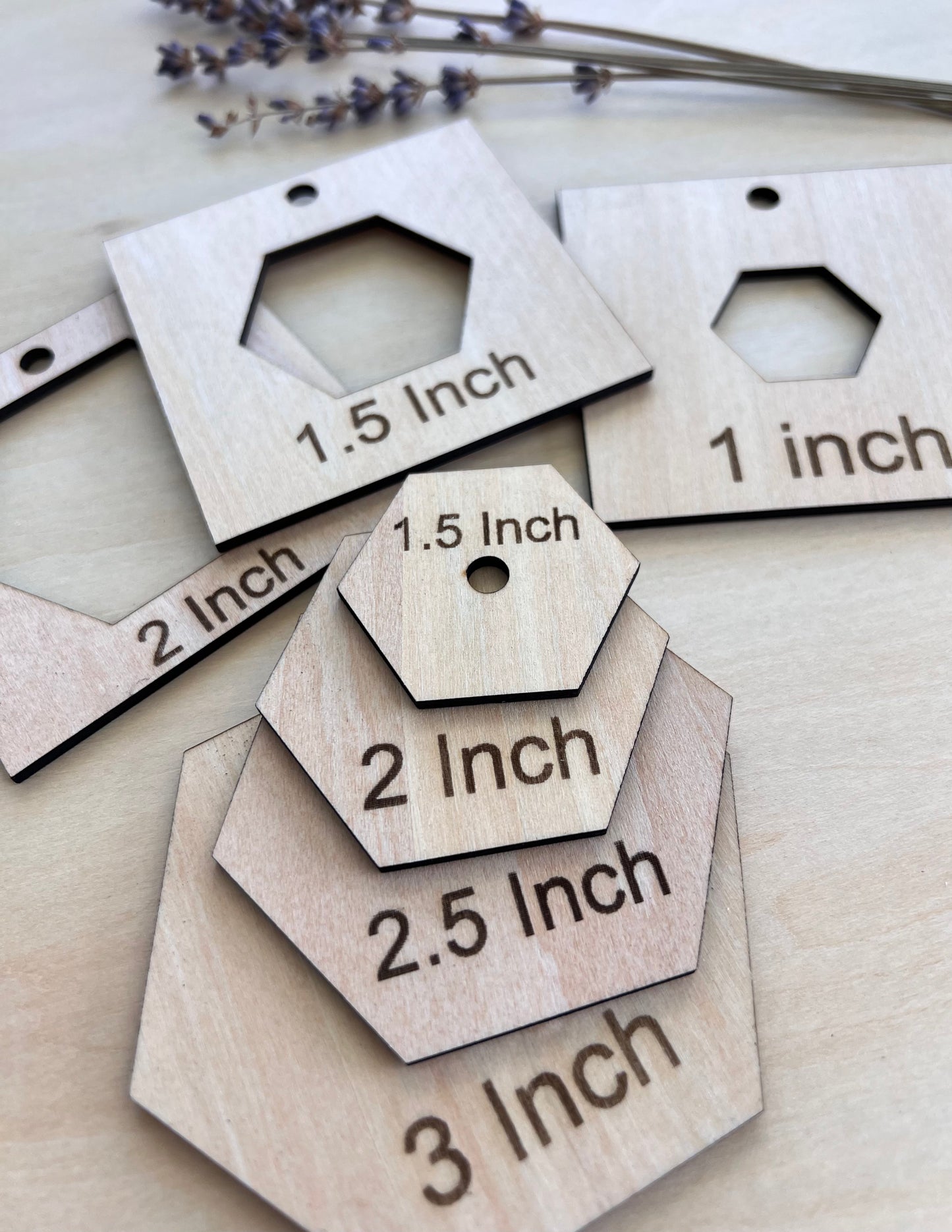 Hexagon Honeycomb Stained Glass Tracing Jig, Effortless Precision for Stunning inDesigns Set of 7