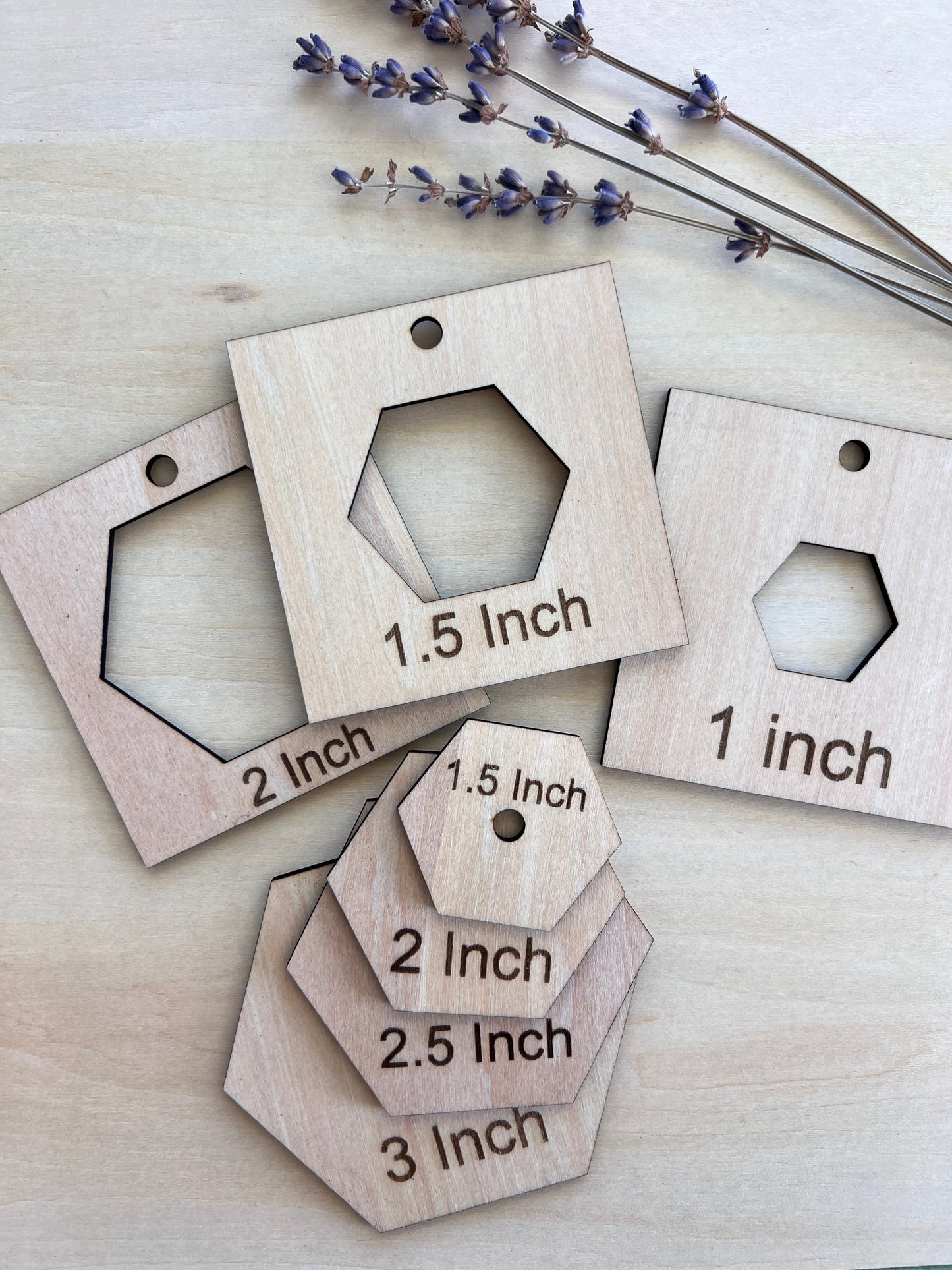 Hexagon Honeycomb Stained Glass Tracing Jig, Effortless Precision for Stunning inDesigns Set of 7
